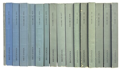 Lot 647 - ARCHAEOLOGY: 2 Titles: BRITANNIA - A JOURNAL...