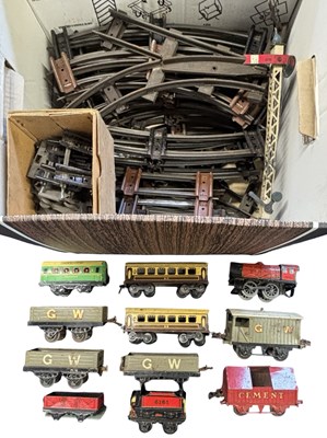 Lot 70 - A collection of various playworn 0 gauge...