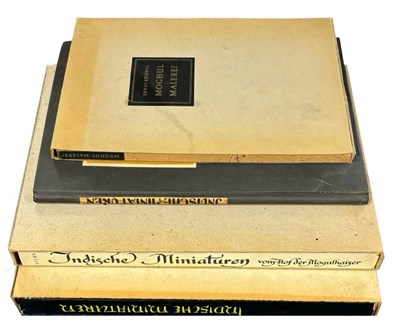 Lot 706a - INDIAN MINATURE’S REFERENCE. Four Volumes....