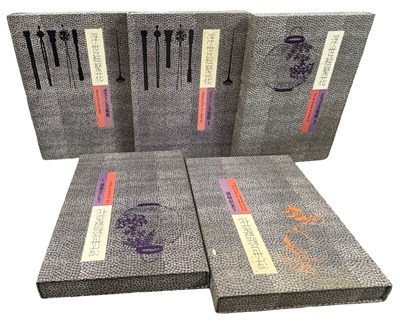 Lot 136 - JAPAN. A Collection of five lavishly made...