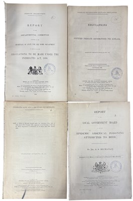 Lot 1027 - TEMPERANCE Alcohol Reports. Including;...