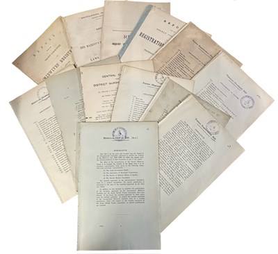 Lot 1045 - MIDWIVES MEDICAL. A collection of approx 12...