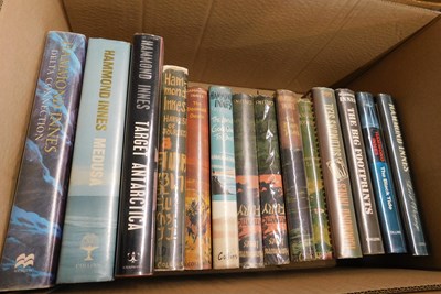 Lot 512 - Box: HAMMOND INNES 1st editions