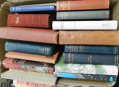 Lot 520 - Box: Poetry