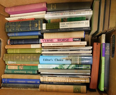 Lot 546 - Box: Poetry