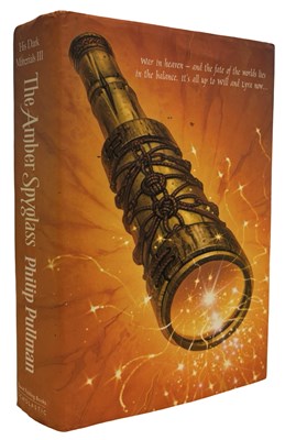 Lot 24 - PHILIP PULLMAN: THE AMBER SPYGLASS [HIS DARK...