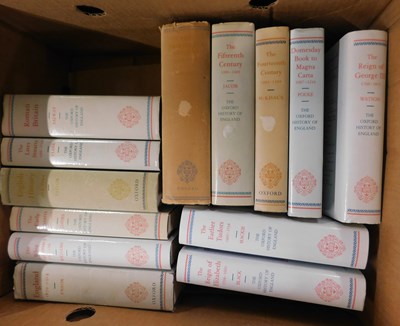 Lot 582 - Box: The Oxford History of England, 13...