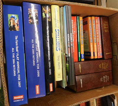 Lot 594 - Box: Racing form book, stud books etc