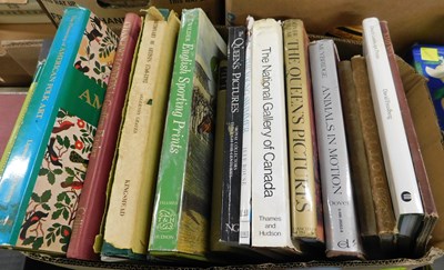 Lot 597 - Three boxes: Art