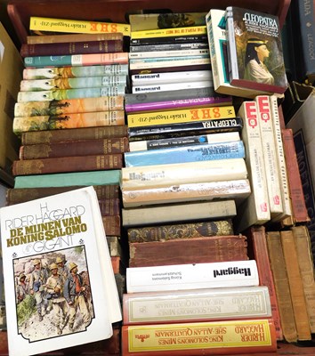 Lot 602 - Crate: SIR HENRY RIDER-HAGGARD including...