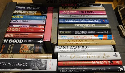 Lot 619 - Box: Biographies