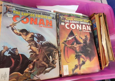 Lot 625 - Box: good quantity Marvel comics including 90+...