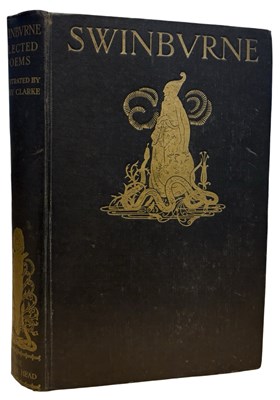 Lot 261 - SELECTED POEMS OF ALGERNON CHARLES SWINBURNE,...