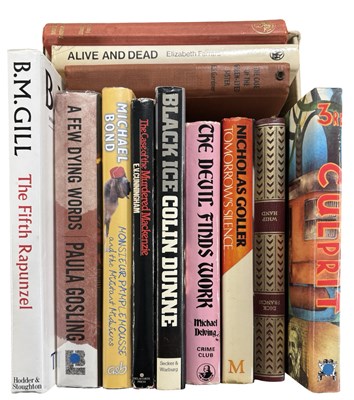 Lot 824 - ONE BOX: A small collection of mixed crime...