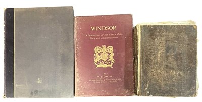 Lot 773 - Three large format bindings. Magna Britannia,...
