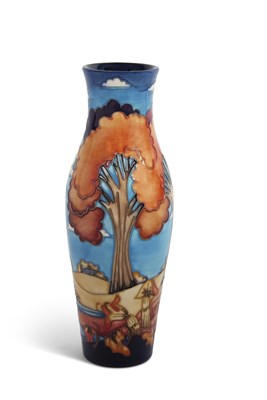Lot 40 - A modern Moorcroft vase 2002, with tube lined...