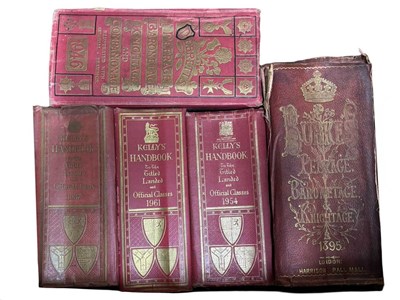 Lot 864 - ONE BOX: Various Kelly's, Burke's and...