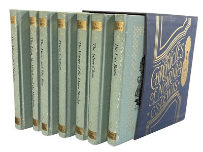 Lot 300a - FOLIO SOCIETY: C S LEWIS: THE CHRONICLES OF...