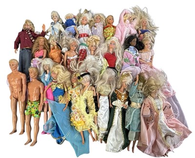 Lot 360 - A group of various vintage Barbie and Sindy...