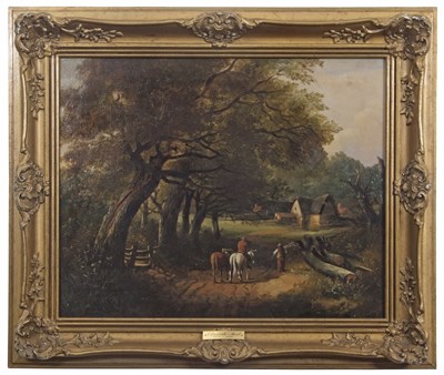 Lot 585 - Obadiah Short (1803-1886), Figures travel a...