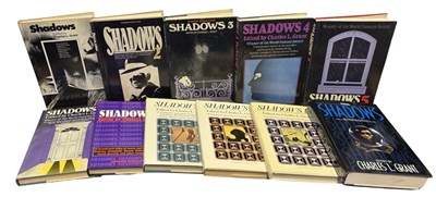 Lot 385 - CHARLES L GRANT (Ed): SHADOWS. 11 volumes of...