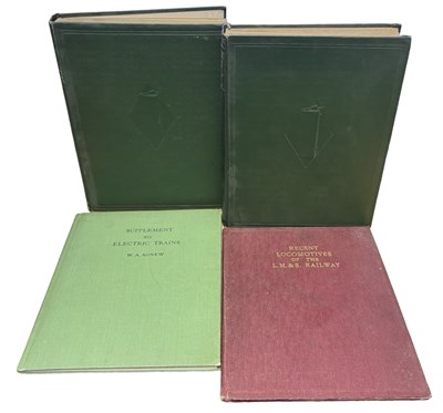 Lot 113 - W A AGNEW: ELECTRIC TRAINS, London, George...