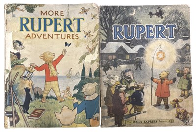 Lot 291 - RUPERT THE BEAR: 2 Titles: RUPERT, London, The...