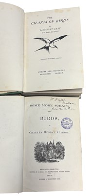 Lot 88 - ORNITHOLOGY INTEREST: 2 Titles: Viscount Grey...