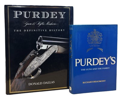 Lot 92 - GUN INTEREST: 2 Titles: Donald Dallas: Purdey -...