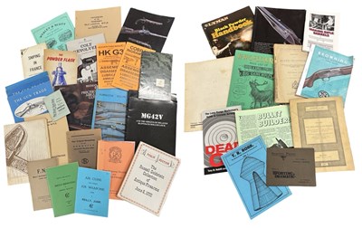 Lot 878 - ONE BOX: Gun catalogues and ephemera