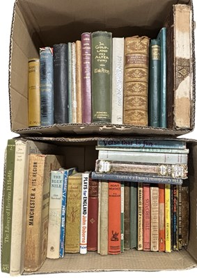 Lot 902 - TWO BOXES: An ecclectic mix of novels,...