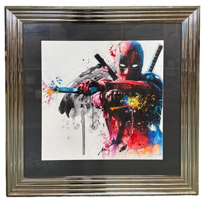 Lot 98 - PATRICE MURCIANO: Framed and glazed DEAD POOL...