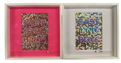 Lot 190 - MRS ANIMATION: A pair of framed and glazed...