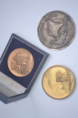 Lot 326 - Two Japanese Police Medallions; Tokyo and Kobe