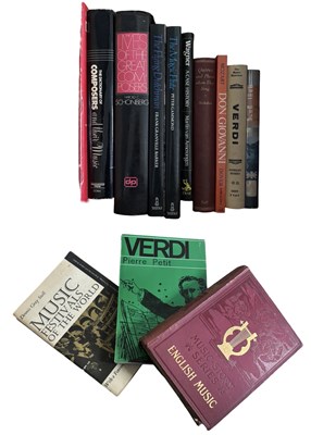 Lot 879 - ONE BOX: Music and Opera interest