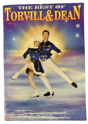 Lot 104 - A Torville and Dean tour programme, signed by...