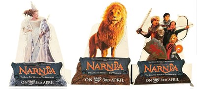 Lot 101 - Three small cardboard standees for the DVD...