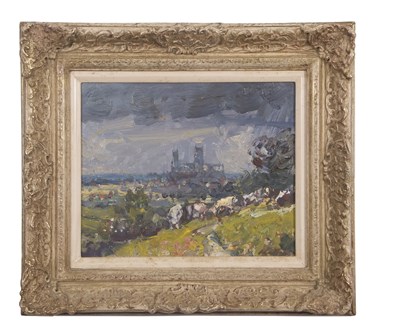 Lot 609 - Geoffrey Chatten (1938-2025), Lincoln, oil on...