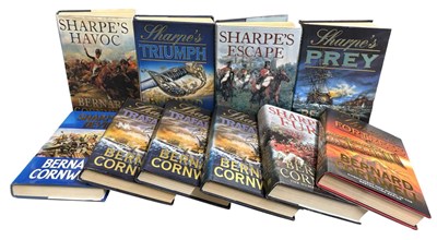 Lot 473 - BERNARD CORNWELL HARDBACK FIRST: 10 Titles:...