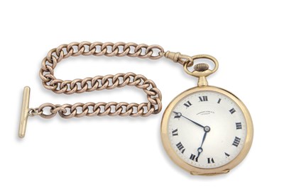 Lot 252 - An 18ct gold cased Camerer Cuss & Co pocket...