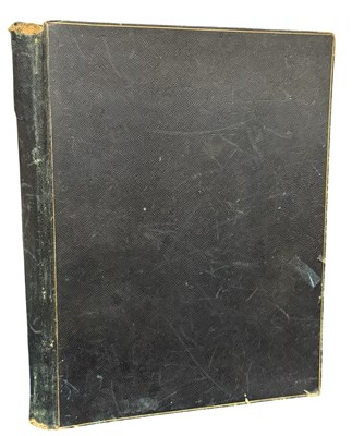 Lot 101 - Scrapbook album 1867. Small folio, bound in...