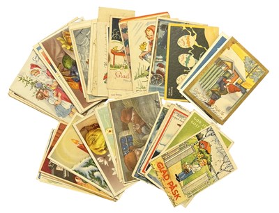 Lot 130 - A Collection of Swedish Postcards, mid 20th...