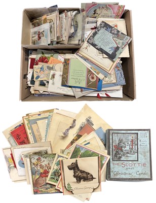 Lot 1071 - A large collection of Greetings and Christmas...