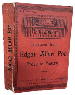 Lot 276 - EDGAR ALLAN POE. Cassell’s Red Library. C1884....
