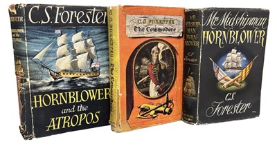 Lot 450 - C. S. FORESTER 3 First Editions in Original...
