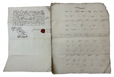 Lot 998 - MANUSCRIPT. Robert Veneer [1631-88] Lord Mayor...