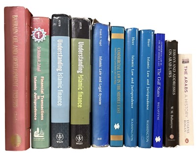 Lot 872 - MIDDLE EAST 1 box. ISLAMIC FINANCE AND LAW....