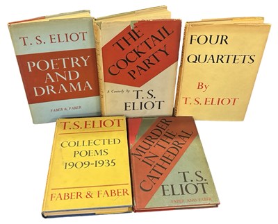 Lot 275 - T. S. Eliot. Poetry and Drama 1951 First...