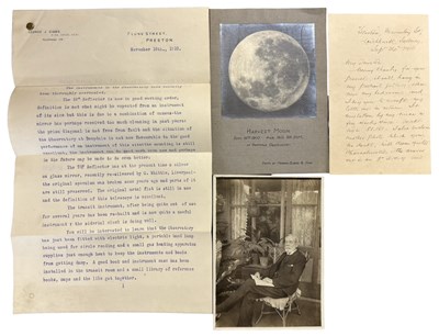 Lot 144 - ASTRONOMY EPHEMERA. A small collection of...