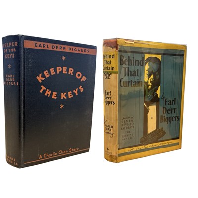 Lot 198 - EARL DERR BIGGERS: 2 Titles: BEHIND THAT...